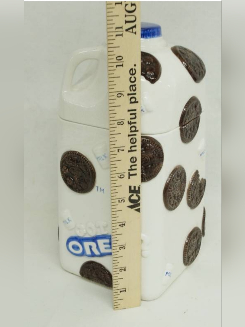 Vintage "Nabisco" Oreo  Milk Jug Cookie Jar - Picture 8 of 16